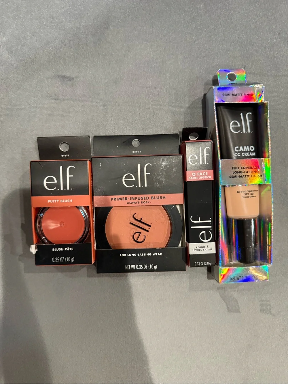 e.l.f. Blush & Lip Bundle in Peach, Coral, Nude